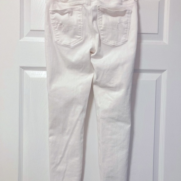American Eagle White Jegging Crop - Picture 2 of 6